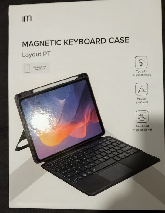 Tablet Redmi Pad 2 + Capa c/ Teclado Novo