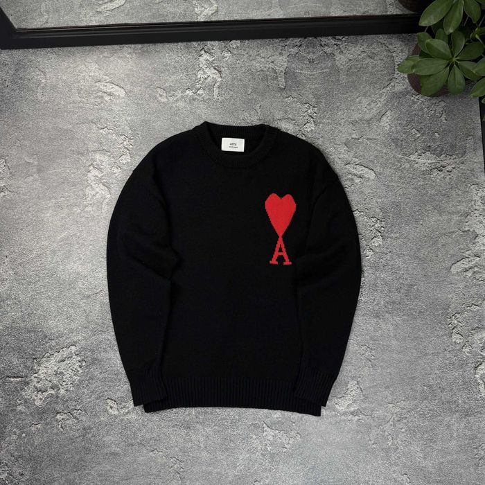 Базовий светр AMI Paris стильна кофта Ами Париж свитер светер АМІ