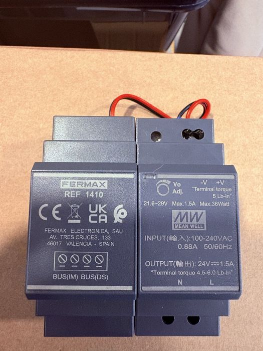 Modulos Fermax dois Fios