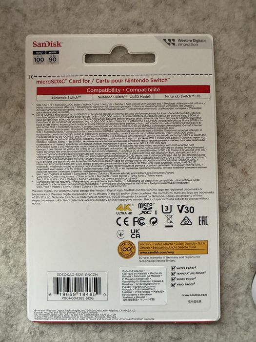 Karta pamięci SanDisk microSDXC 512 GB