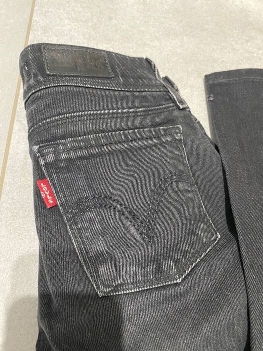 LEVIS jeansy szare S