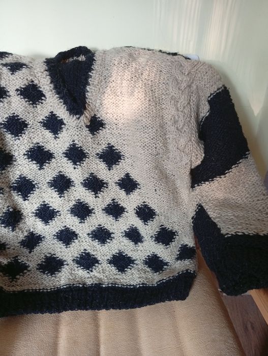 Swetr góralski, oryginał.