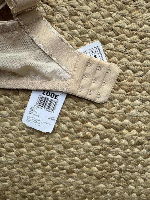 100 E nowy bezwy stanik Gorteks