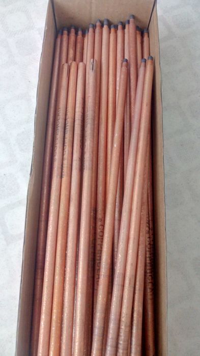 Электроды угольные ESAB, 9.5мм, 8мм, 7,9мм, 6.4мм.