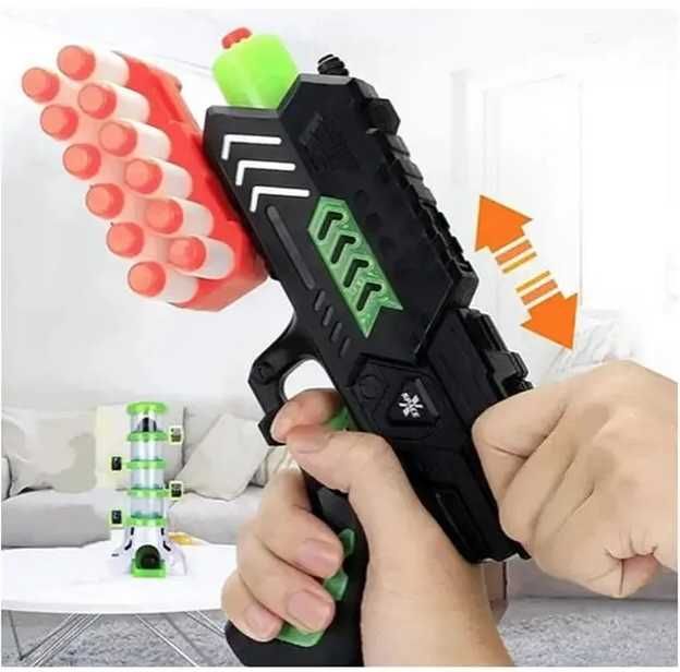 Игровой  развивающий набор Тир башня Dark Wars пистолет бластер