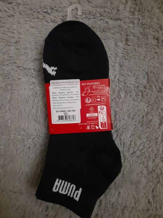Skarpety Puma 3-pak rozm 35-38
