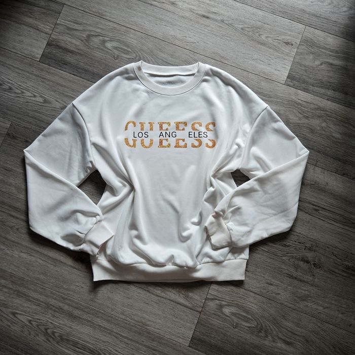 Biala bluza oversize Shein S