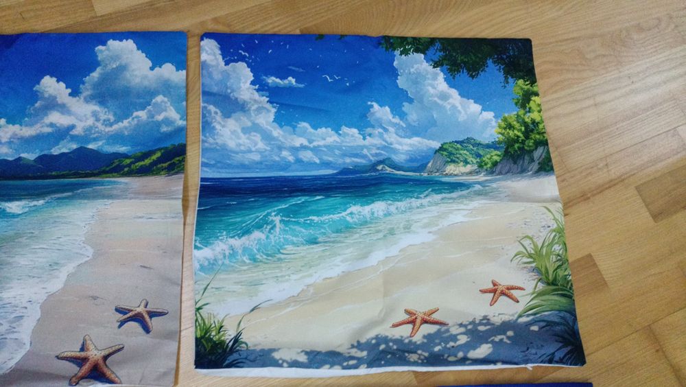 4 poszewki na poduszki rozm. 45 x 45