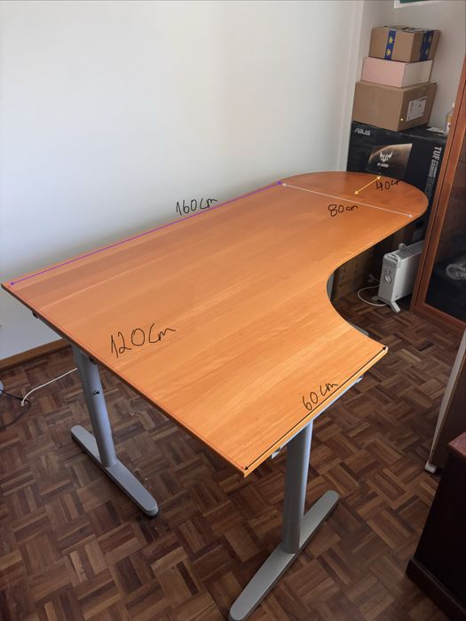 Secretaria de canto descontinuada IKEA
