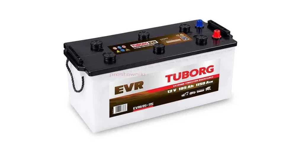 Akumulator Tuborg EVR695 12V 195Ah 1150A TSHD695 Gdańsk Rumia Pruszcz