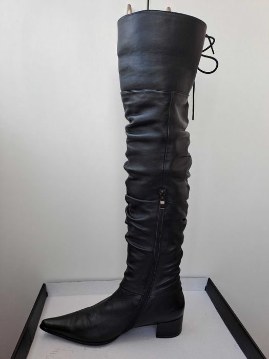 Сапоги - ботфорты женские "PREGO", размер 37