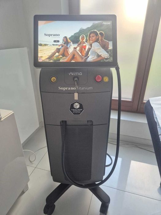 wynajem lasera do depilacji Soprano Titanium - Alma Lasers