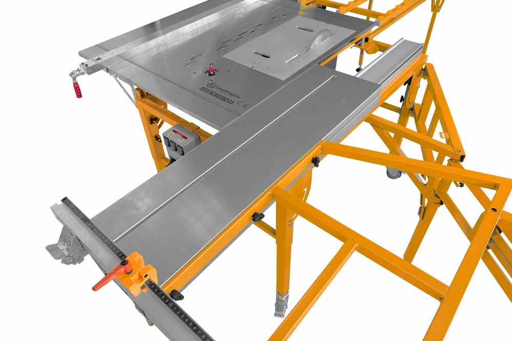 Piła stołowa formatowa z  odciągiem do trocin4,5kW GMM-BJS2705