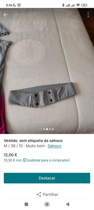 Vestido sahoco. Cinza e Fushia.