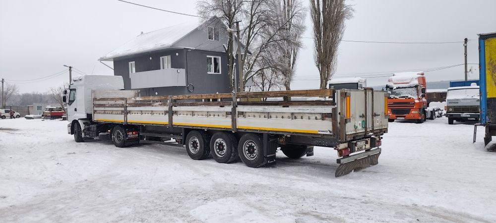 Бортовий полуприцеп шміц з оценкованою рамою бортовик саф