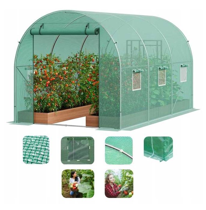 В НАЯВНОСТІ Садова теплиця Розмір 2х3 6м2