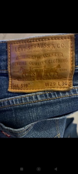 Levi's 519 W29 L30