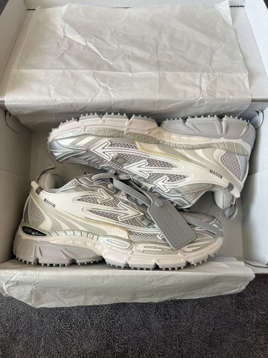 Кросівки Off-white be right back silver