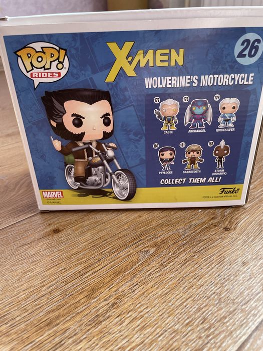 Продам фігурку Funko Pop Marvel Wolwerine’s Motorcycle