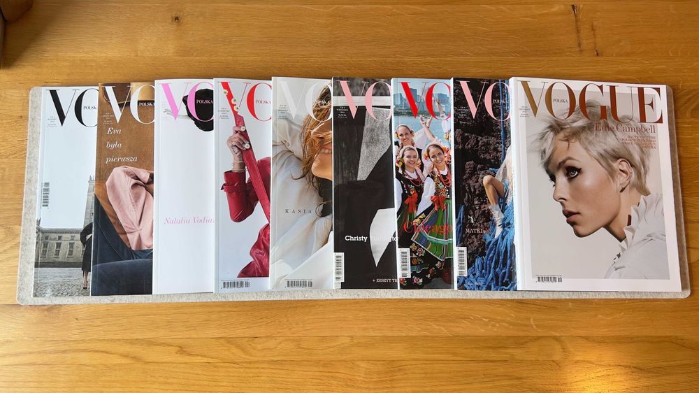 Vogue Polska – kolekcja 68 numerów (2018–2023)