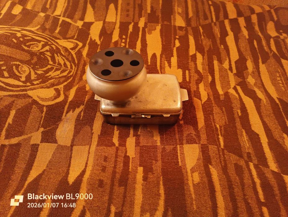 Коптилка и казанок СССР 30 см на 20 см.Комплект с сумкой.