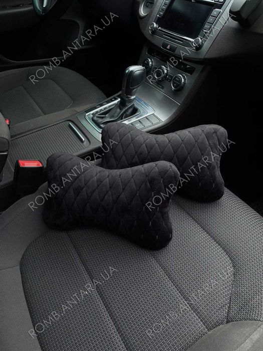 PREMIUM Подушки на підголовник / Авто подушечки в машину / Автоподушка