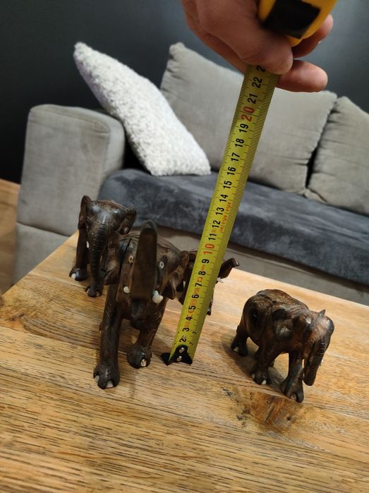 Hebanowe słoniki 4szt, 792g