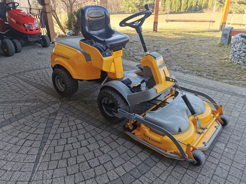 PROMO Stiga Park 20HP Briggs z Pompą Ol 2 noże elektryczne Traktorek Kosiark