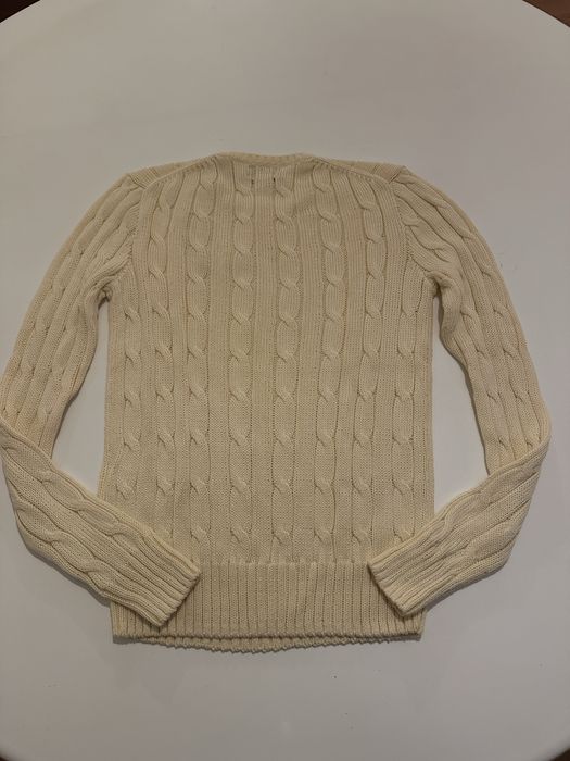 Polo Ralph Lauren - Camisola de malha bege (Pima Cotton)
