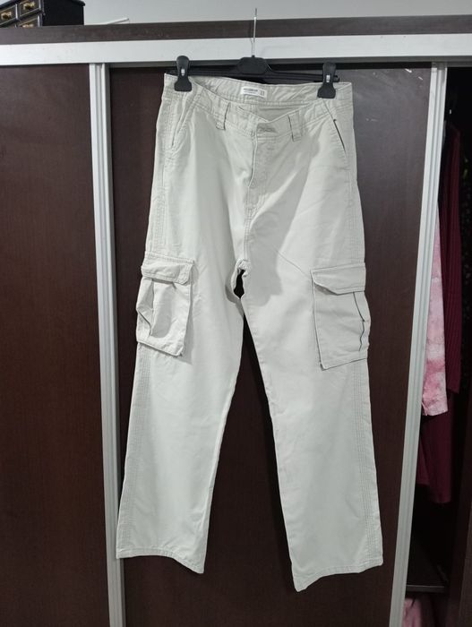 Calças de ganga cargo