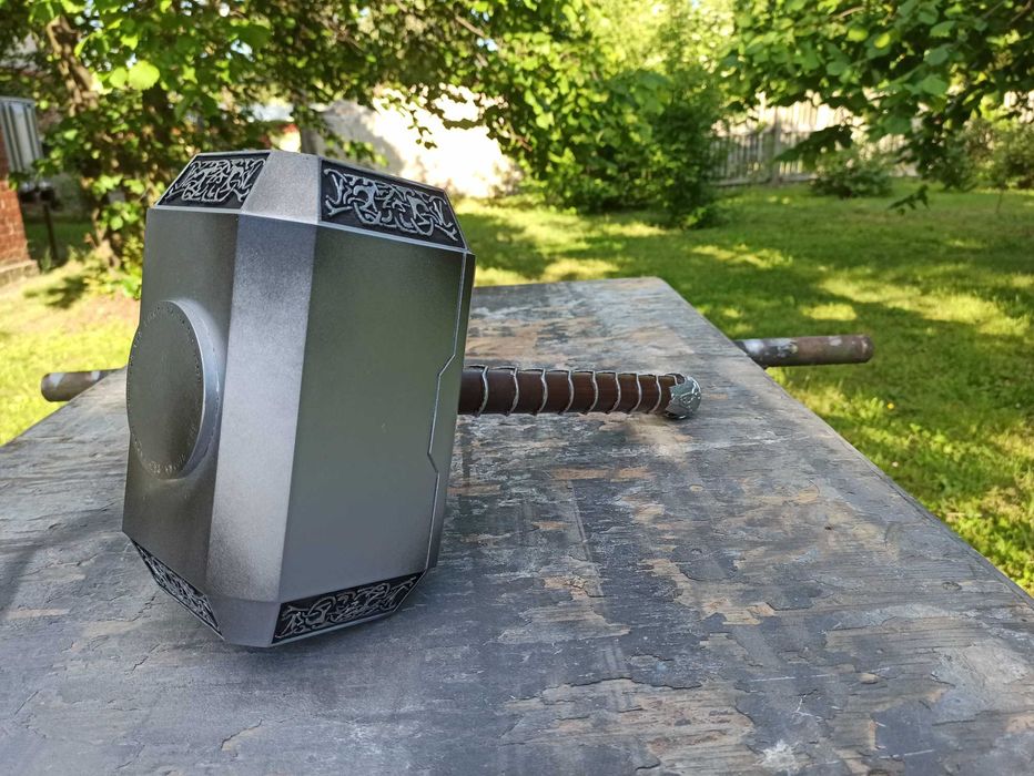 Avengers Marvel Młot Thor Mjolnir 1:1 kolekcja, druk 3d