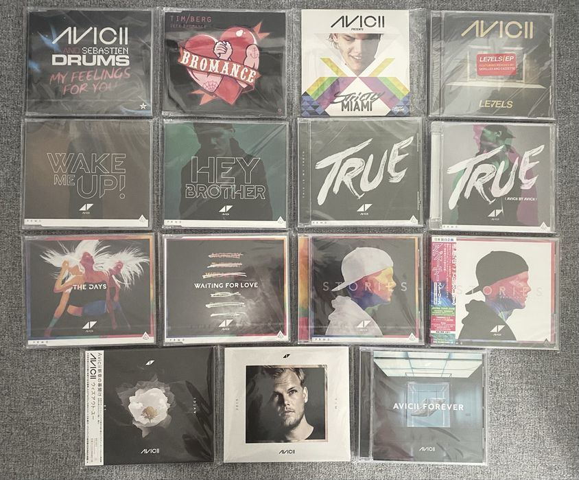 Avicii kolekcja płyt CD/winyl