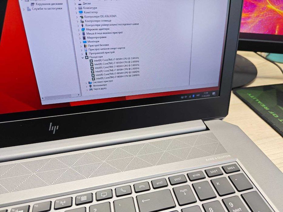 Потужний ноутбук HP ZBook 17 G6 •RTX 5000•32GB DDR4•512GB SSD