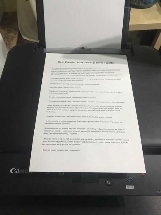 Drukarka Canon TS5150 + kabel + zamienniki