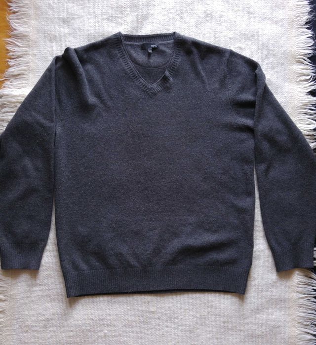 Sweter męski wełniany