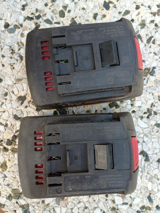 Dwa akumulatory Bosch 18V 5,0Ah