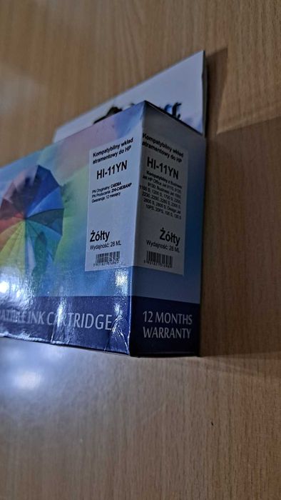 PRISM HP Tusz nr 11 C4838A Żółty 28ml