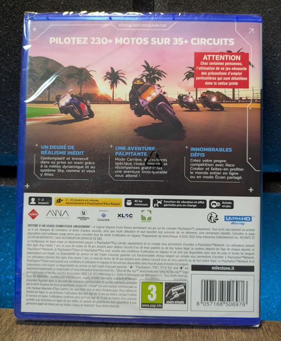 Ride 5 PS5 - znakomite motory, motocykle, ścigacze na dwóch