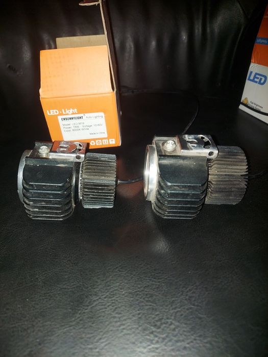 Led фары, противотуманки