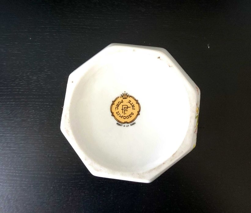Vaso Limoges em porcelana