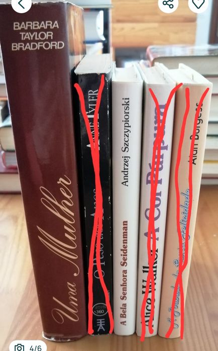 Livros vários escritores