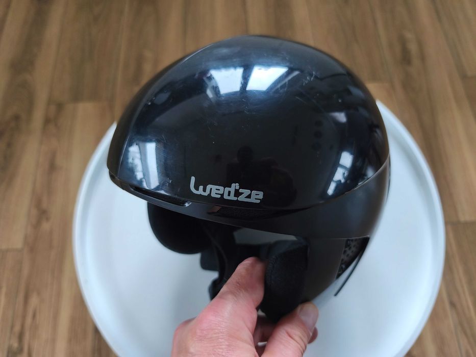 kask narciarski wedze czarny