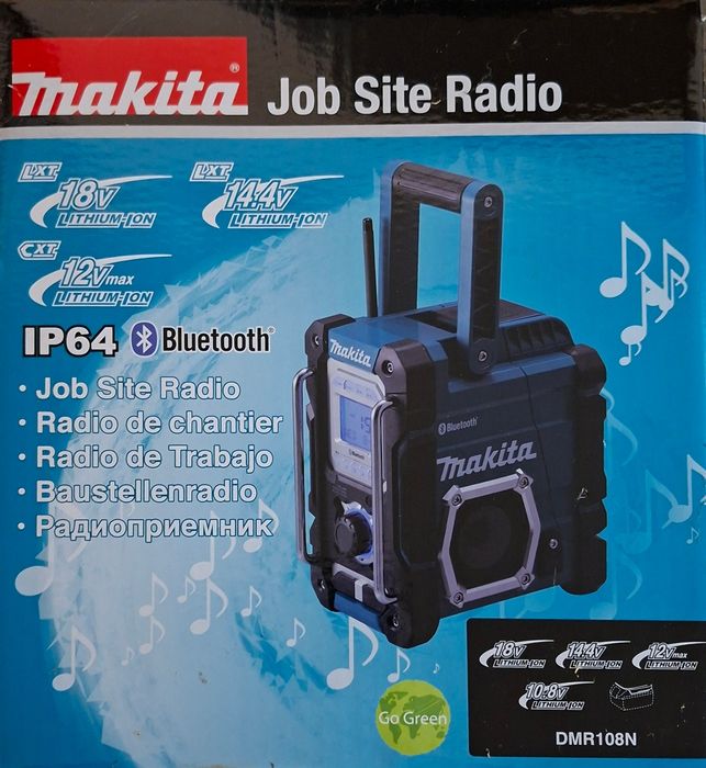 Makita radio budowlane DMR 108 N.