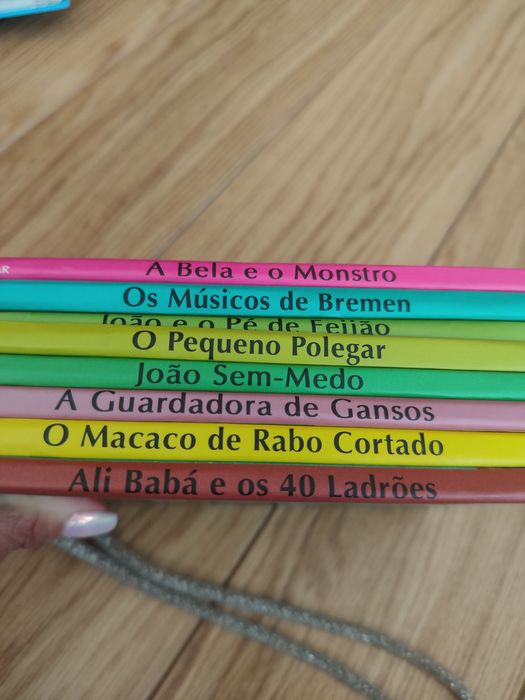 8 livros contos coleção pingo doce