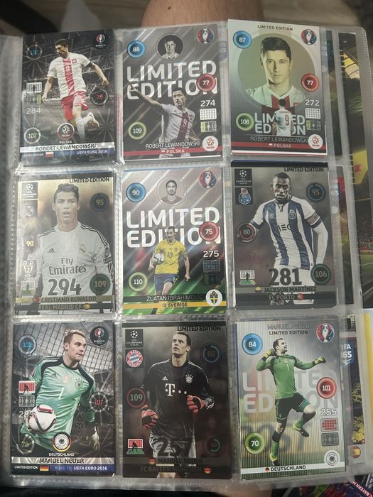 Karty Piłkarskie panini