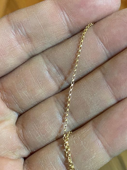 Łańcuszek ze złota próba 585