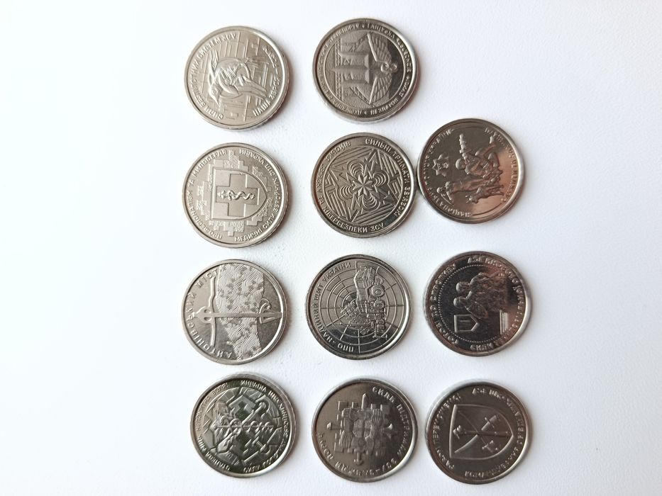 Коллекционные монеты, 10 грн. ЗСУ, наборы и поштучно