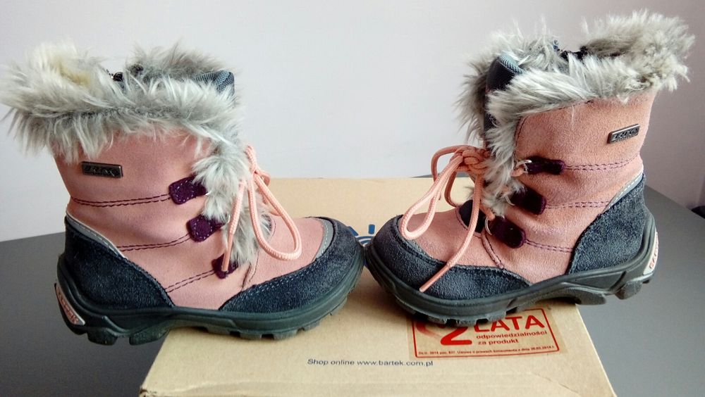 Trzewiki ocieplane Bartek 21Y rozm 23