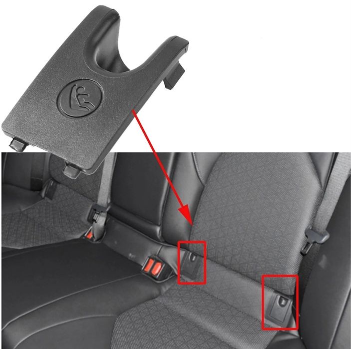 Заглушка ISOFIX для кріплення дитячого крісла Toyota, Daihatsu