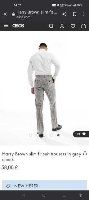 Джинсы брюки Harry Brown trousers United Kingdom w36.